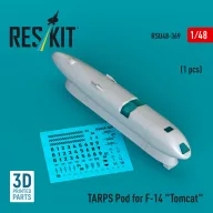   ResKit Models TARPS pod for F-14 Tomcat (1 pcs) (3D printed) 1:48 (RSU48-0369)