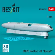   ResKit Models TARPS pod for F-14 Tomcat (1 pcs) (3D printed) 1:48 (RSU48-0369)