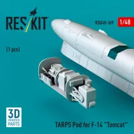   ResKit Models TARPS pod for F-14 Tomcat (1 pcs) (3D printed) 1:48 (RSU48-0369)