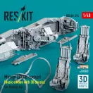 ResKit Models Mirage 2000B cockpit (Basic edition with 3D decals) for Kinetic kit (3D Printed) 1:48 (RSU48-0374)