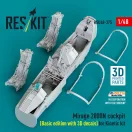 ResKit Models Mirage 2000N cockpit (Basic edition with 3D decals) for Kinetic kit (3D Printed) 1:48 (RSU48-0375)