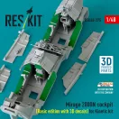ResKit Models Mirage 2000N cockpit (Basic edition with 3D decals) for Kinetic kit (3D Printed) 1:48 (RSU48-0375)