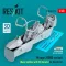 ResKit Models Mirage 2000D cockpit (Basic edition with 3D decals) for Kinetic kit (3D Printed) 1:48 (RSU48-0376)