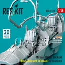 ResKit Models Mirage 2000D cockpit (Basic edition with 3D decals) for Kinetic kit (3D Printed) 1:48 (RSU48-0376)