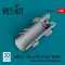 ResKit Models AMX (A-11B, A-1B, A-1A) Ghibli exhaust nozzle for HobbyBoss kit (3D Printed) 1:48 (RSU48-0384)