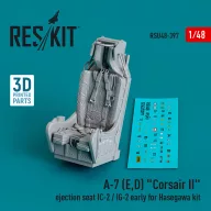   ResKit Models A-7 (E,D) Corsair II ejection seat IC-2 / IG-2 early for Hasegawa kit (3D Printed) 1:48 (RSU48-0397)