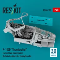   ResKit Models F-105D Thunderchief cockpit late modification (Detailed edition) for HobbyBoss kit (3D Printed) 1:48 (RSU48-0398)