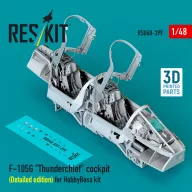   ResKit Models F-105G Thunderchief cockpit (Detailed edition) for HobbyBoss kit (3D Printed) 1:48 (RSU48-0399)