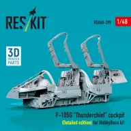   ResKit Models F-105G Thunderchief cockpit (Detailed edition) for HobbyBoss kit (3D Printed) 1:48 (RSU48-0399)