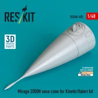   ResKit Models Mirage 2000N nose cone for Kinetic/Italeri kit (3D Printed) 1:48 (RSU48-0405)