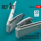 ResKit Models F-105 Thunderchief F.O.D. covers for ResKit RSU48-0338 (3D Printed) 1:48 (RSU48-0406)