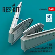   ResKit Models F-105 Thunderchief F.O.D. covers for ResKit RSU48-0338 (3D Printed) 1:48 (RSU48-0406)
