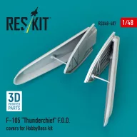   ResKit Models F-105 Thunderchief F.O.D. covers for HobbyBoss kit (3D Printed) 1:48 (RSU48-0407)