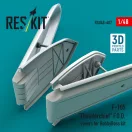 ResKit Models F-105 Thunderchief F.O.D. covers for HobbyBoss kit (3D Printed) 1:48 (RSU48-0407)