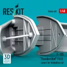 ResKit Models F-105 Thunderchief F.O.D. covers for HobbyBoss kit (3D Printed) 1:48 (RSU48-0407)