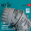 ResKit Models ?F-35B Lightning II exhaust nozzles (Vertical Landing) for Tamiya kit (3D printed) 1:48 (RSU48-0414)