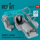 ResKit Models Rafale C cockpit (Detailed edition) for Revell/Academy kit (3D printed) 1:48 (RSU48-0420)