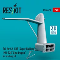   ResKit Models Tail for CH-53E Super Stallion, MH-53E Sea dragon for Academy kit (3D printed) 1:48 (RSU48-0431)