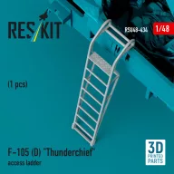   ResKit Models F-105D Thunderchief access ladder (1 pcs) (3D Printed) 1:48 (RSU48-0434)
