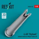 ResKit Models A-4M Skyhawk exhaust nozzle for Magic Factory kit (3D Printed) 1:48 (RSU48-0443)