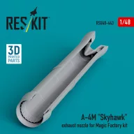   ResKit Models A-4M Skyhawk exhaust nozzle for Magic Factory kit (3D Printed) 1:48 (RSU48-0443)