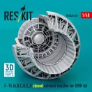ResKit Models F-15 Eagle/Strike Eagle (A,B,C,D,E early,J) F100-PW-220 closed exhaust nozzles for GWH kit (3D Printed) 1:48 (RSU48-0451)