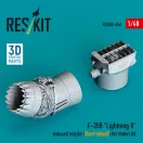 ResKit Models F-35B Lightning II exhaust nozzle (Short takeoff) for Italeri kit (3D printed) 1:48 (RSU48-0456)