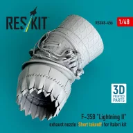   ResKit Models F-35B Lightning II exhaust nozzle (Short takeoff) for Italeri kit (3D printed) 1:48 (RSU48-0456)