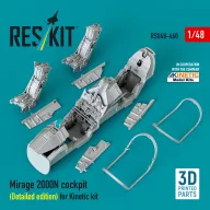   ResKit Models Mirage 2000N cockpit (Detailed edition) for Kinetic kit (3D Printed) 1:48 (RSU48-0460)