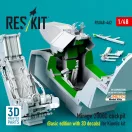 ResKit Models Mirage 2000C cockpit (Basic edition with 3D decals) for Kinetic kit (3D Printed) 1:48 (RSU48-0462)