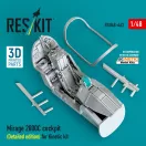 ResKit Models Mirage 2000C cockpit (Detailed edition) for Kinetic kit (3D Printed) 1:48 (RSU48-0463)