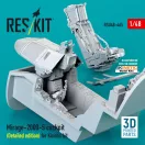 ResKit Models Mirage-2000-5 cockpit (Detailed edition) for Kinetic kit (3D Printed) 1:48 (RSU48-0465)