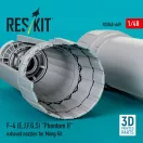 ResKit Models F-4 (E, J, F, G, S) Phantom II exhaust nozzles for Meng kit (3D Printed) 1:48 (RSU48-0469)