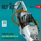ResKit Models Rafale M cockpit (Basic edition with 3D decals) for Revell/Academy kit (3D printed) 1:48 (RSU48-0479)