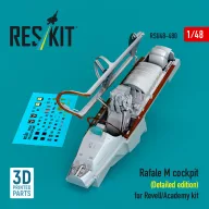   ResKit Models Rafale M cockpit (Detailed edition) for Revell/Academy kit (3D printed) 1:48 (RSU48-0480)