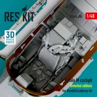   ResKit Models Rafale M cockpit (Detailed edition) for Revell/Academy kit (3D printed) 1:48 (RSU48-0480)