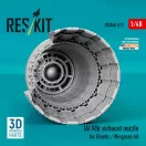 ResKit Models IAI Kfir exhaust nozzle for Kinetic / Wingman kit (3D Printed) 1:48 (RSU48-0511)