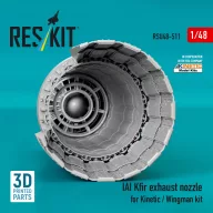   ResKit Models IAI Kfir exhaust nozzle for Kinetic / Wingman kit (3D Printed) 1:48 (RSU48-0511)