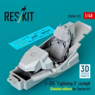   ResKit Models F-35C Lightning II cockpit (Detailed edition) for Tamiya kit (3D Printed) 1:48 (RSU48-0515)