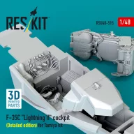   ResKit Models F-35C Lightning II cockpit (Detailed edition) for Tamiya kit (3D Printed) 1:48 (RSU48-0515)