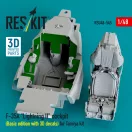 ResKit Models F-35A Lightning II cockpit (Basic edition with 3D decals) for Tamiya kit (3D Printed) 1:48 (RSU48-0545)