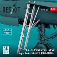   ResKit Models F/A-18 Hornet access ladder only for Reskit RSU48-0310, RSU48-0140 kits (3D Printed) 1:48 (RSU48-0548)
