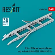   ResKit Models F/A-18 Hornet access ladder only for Reskit RSU48-0310, RSU48-0140 kits (3D Printed) 1:48 (RSU48-0548)