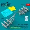 ResKit Models Mi-8 Hip weapon mounting frame with BD3-57KrV for Trumpeter kit (USSR/UKRAINE Early) (2 pcs) (3D Printed) 1:48 (RSU48-0549)