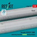 ResKit Models Tornado IDS/ECR 1500L underwing fuel tanks (welded) (German AF / Italian AF) (2 pcs) (3D Printed) 1:48 (RSU48-0553)