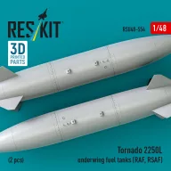   ResKit Models Tornado 2250L underwing fuel tanks (RAF, RSAF) (2 pcs) (3D Printed) 1:48 (RSU48-0554)