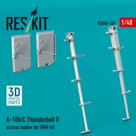   ResKit Models A-10A/C Thunderbolt II access ladder for GWH kit (3D Printed) 1:48 (RSU48-0569)