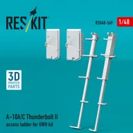   ResKit Models A-10A/C Thunderbolt II access ladder for GWH kit (3D Printed) 1:48 (RSU48-0569)
