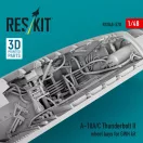 ResKit Models A-10A/C Thunderbolt II wheel bays (3D Printed) for Great Wall Hobby 1:48 (RSU48-0570)