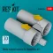 ResKit Models Rafale exhaust nozzles for HobbyBoss kit (3D Printed) 1:48 (RSU48-0596)